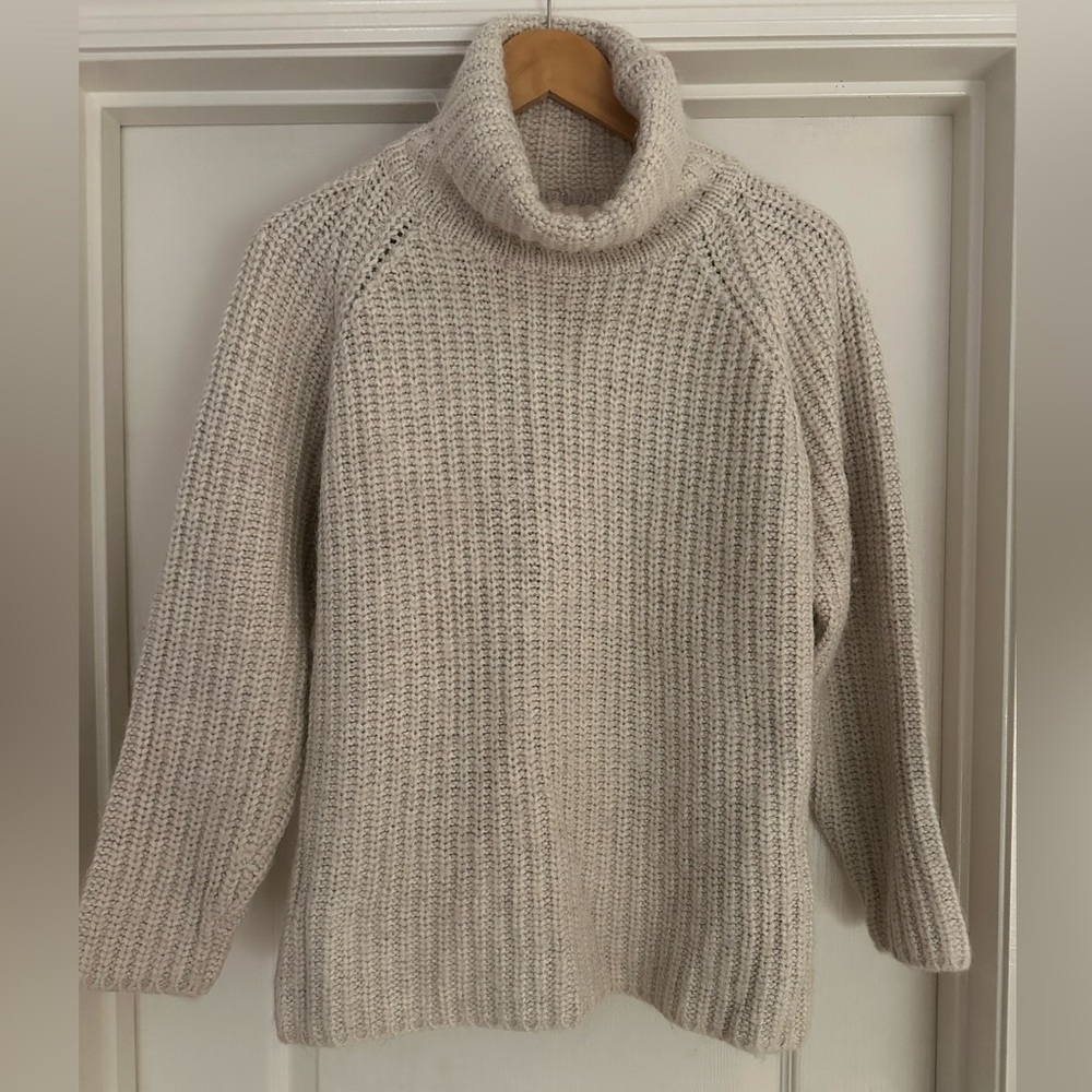 Ralph Lauren Cream Cowl Neck Sweater